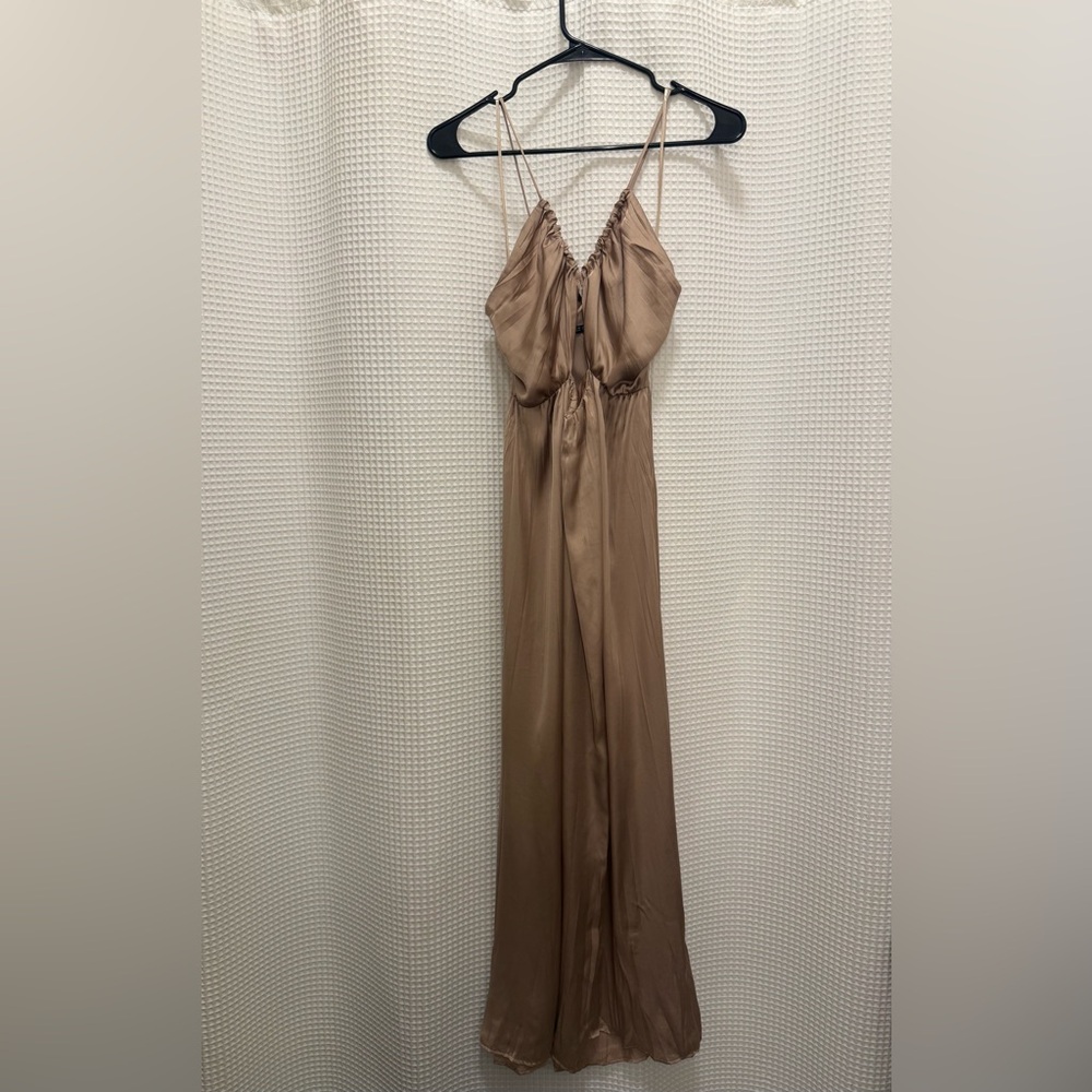 Zara Semi Formal Dress with Keyhole Opening at front - size small